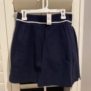 LAST DAY - talbots Navy tennis skirt
